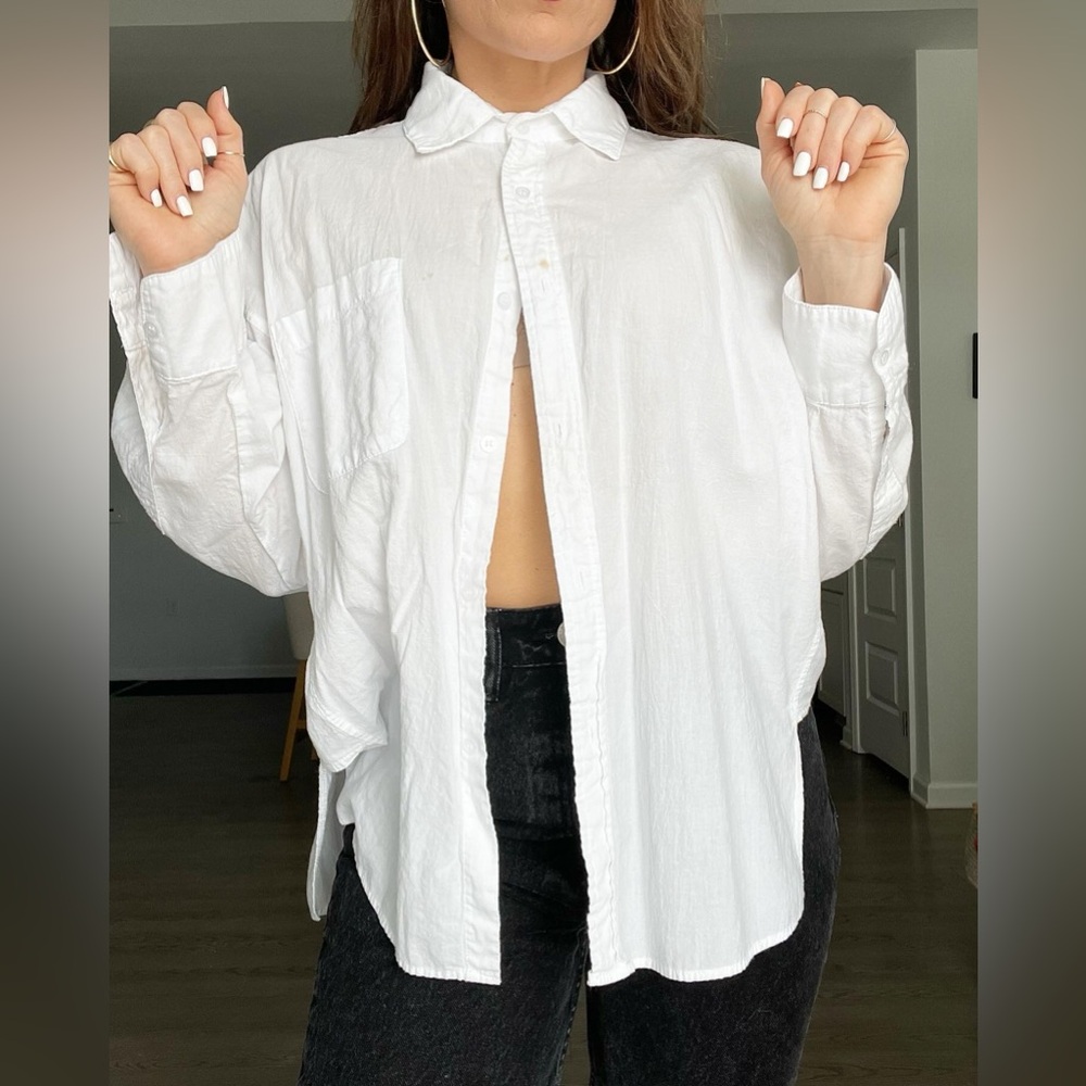 White Button Down Shirt